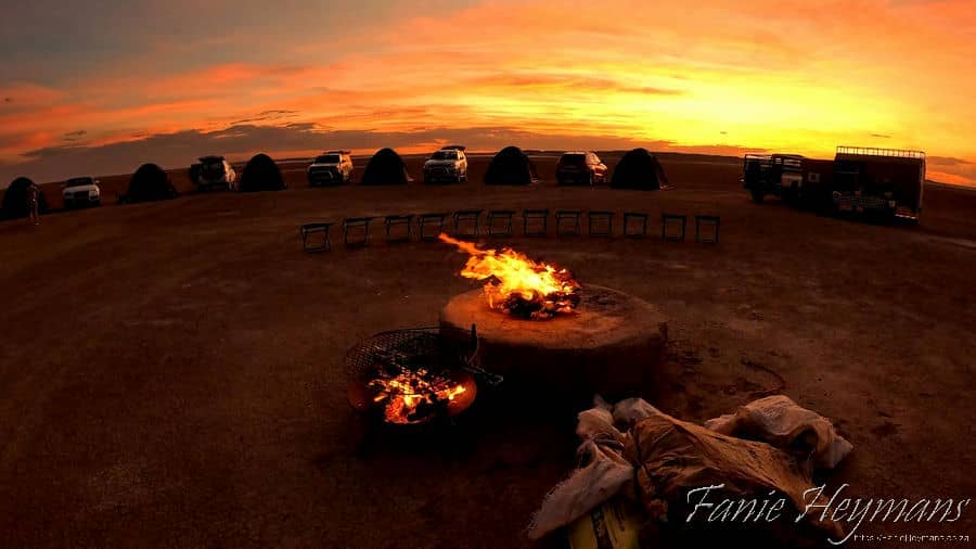 Koppieskraal pan campsite